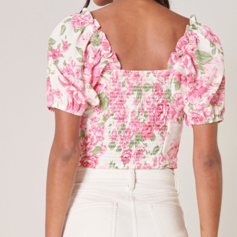 Floral top - Picture 4 of 11